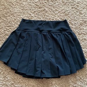 AERIE Black Tennis Skirt